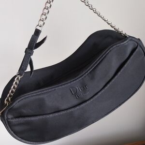 Dior Black Bag with Chain Strap